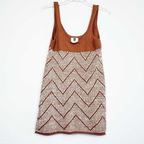 QUICKSILVER(QSW)| Orange Knit top - Picture 1 of 8
